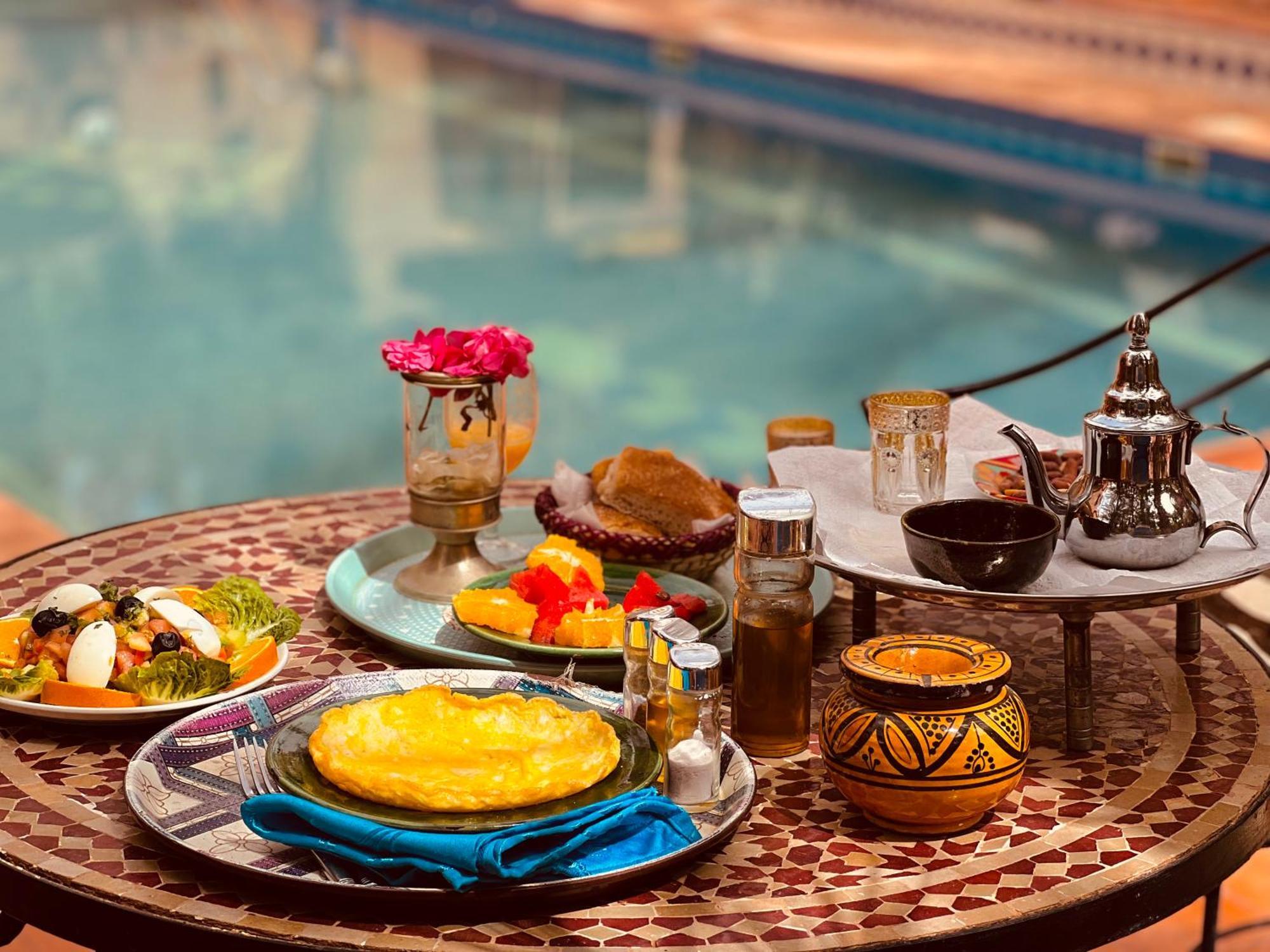 Riad Le Petit Jardin Zagora Exterior photo